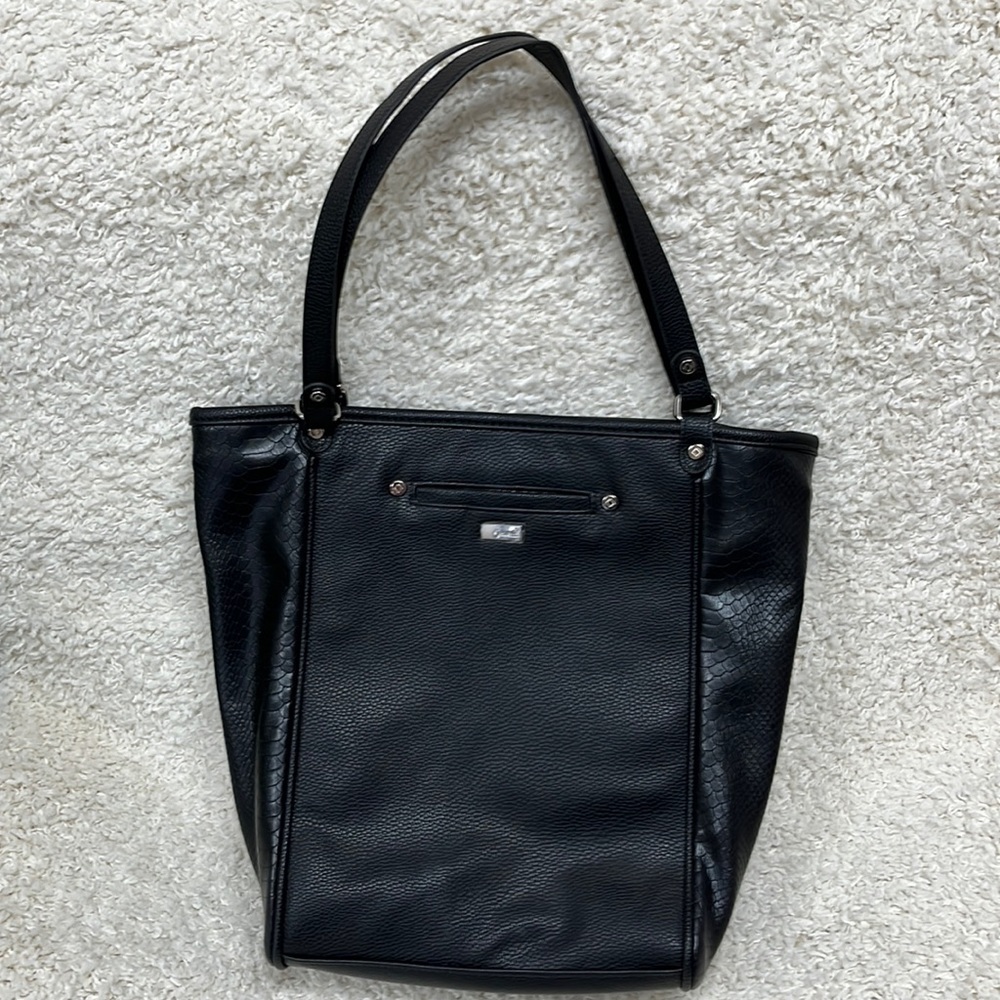 JEWEL BY THIRTY-ONE BLACK TOTE